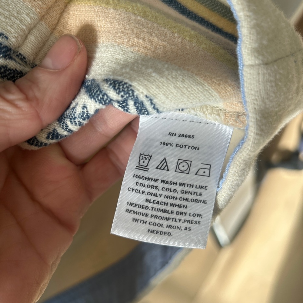 Pendleton Cozy Cotton Pullover – Size Small - image 5